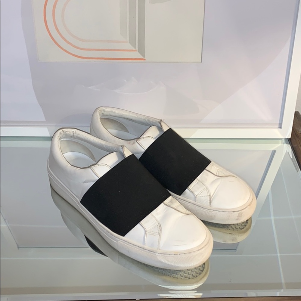 VIA SPIGA Slide Leather Sneakers